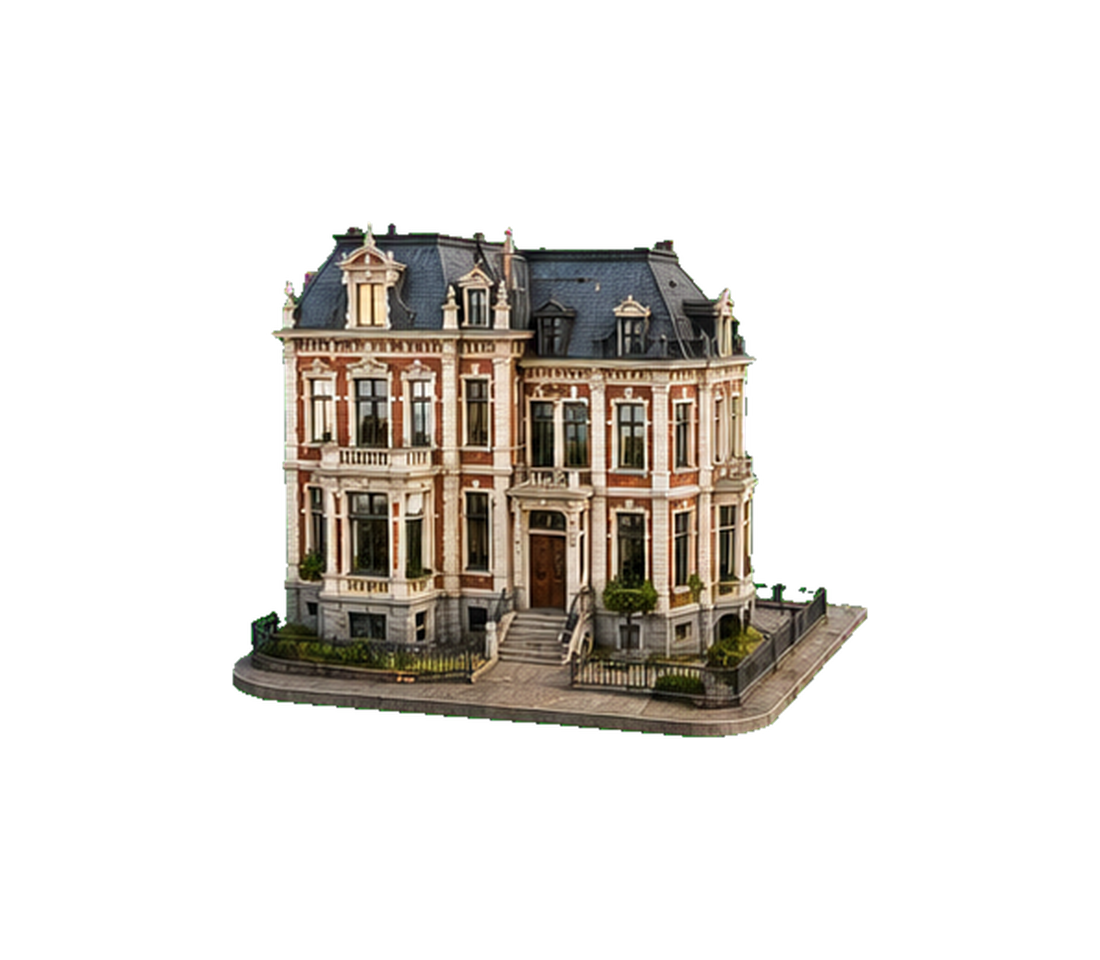 Contemporary art townhouse