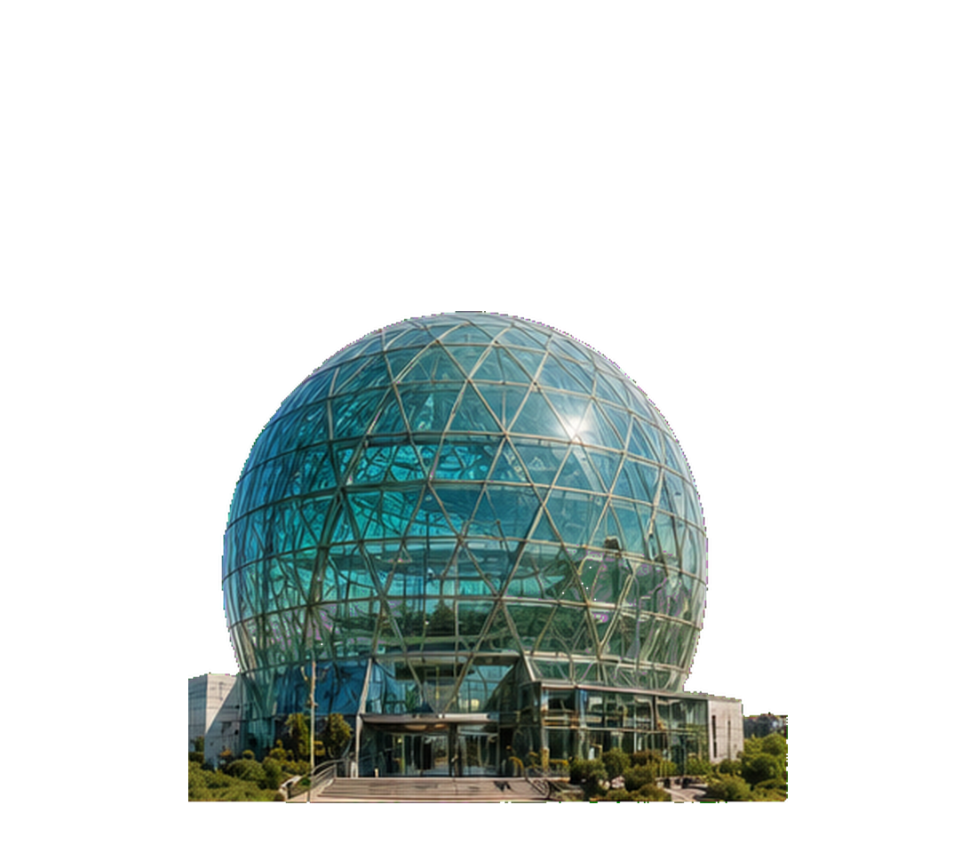 Science museum sphere