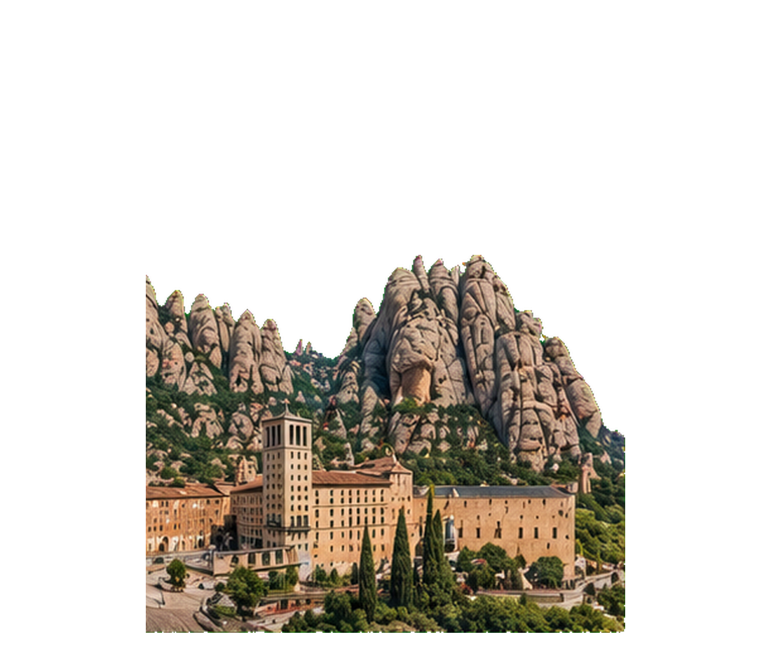Montserrat monastery and mountain