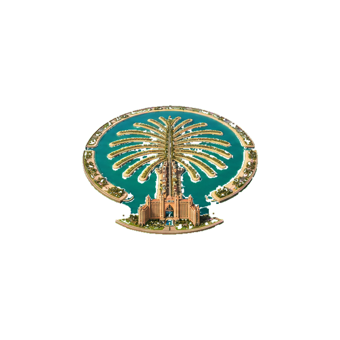 Palm island relief