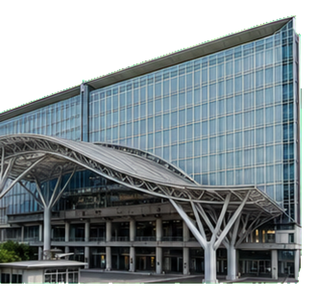 Hakata Station glass facade