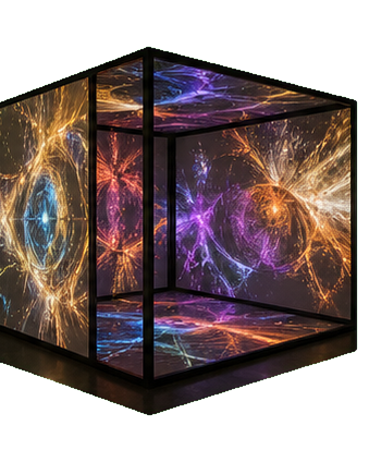 Immersive light cube