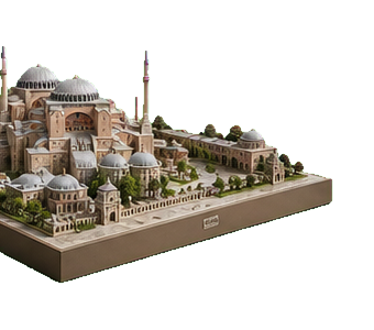 Miniature landmark model