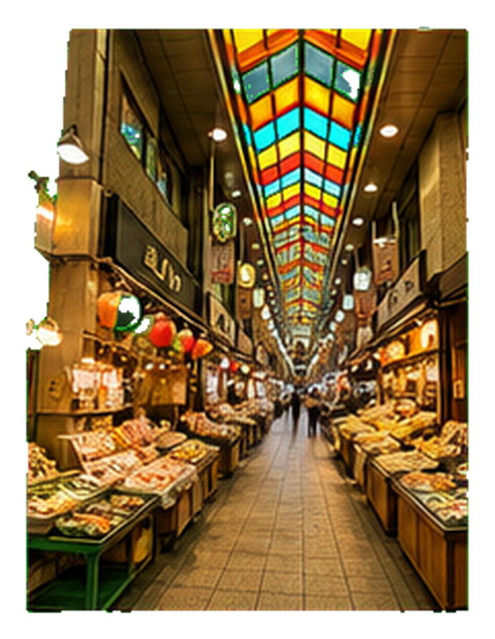 Nishiki Market arcade