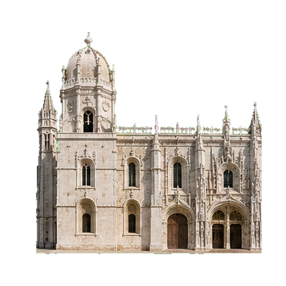 Manueline monastery facade