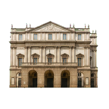 La Scala theater facade