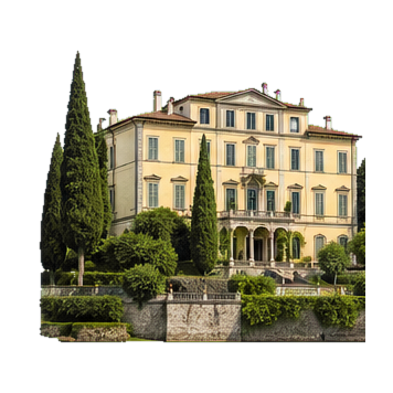 Lake Como villa garden