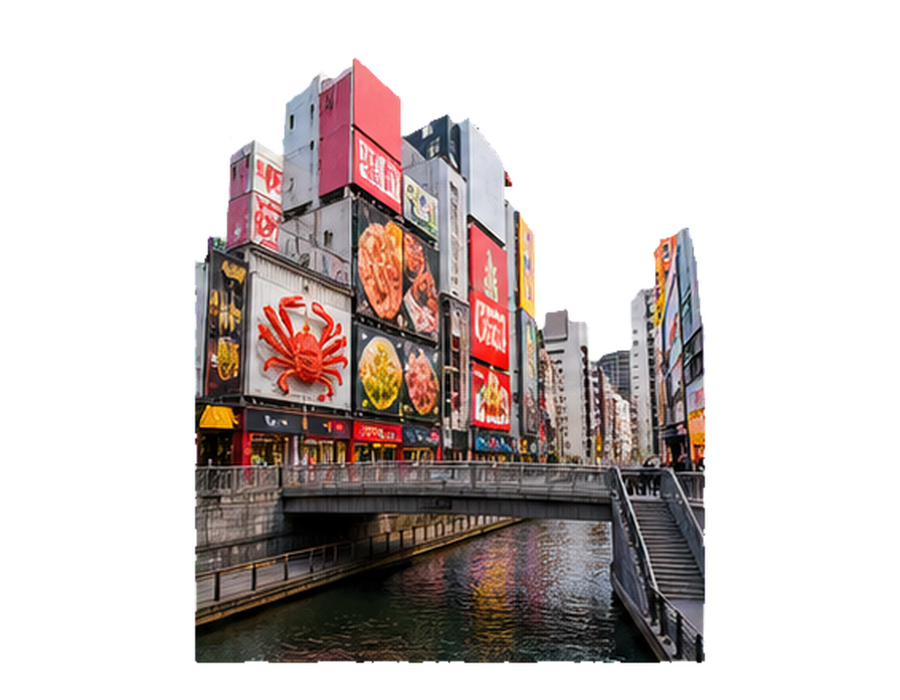 Dotonbori canal signs