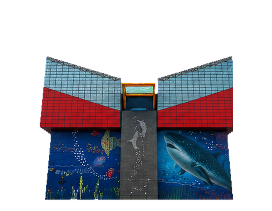 Aquarium whale-shark hall