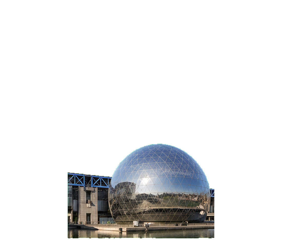 Geode science sphere