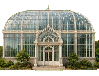 Glass greenhouse