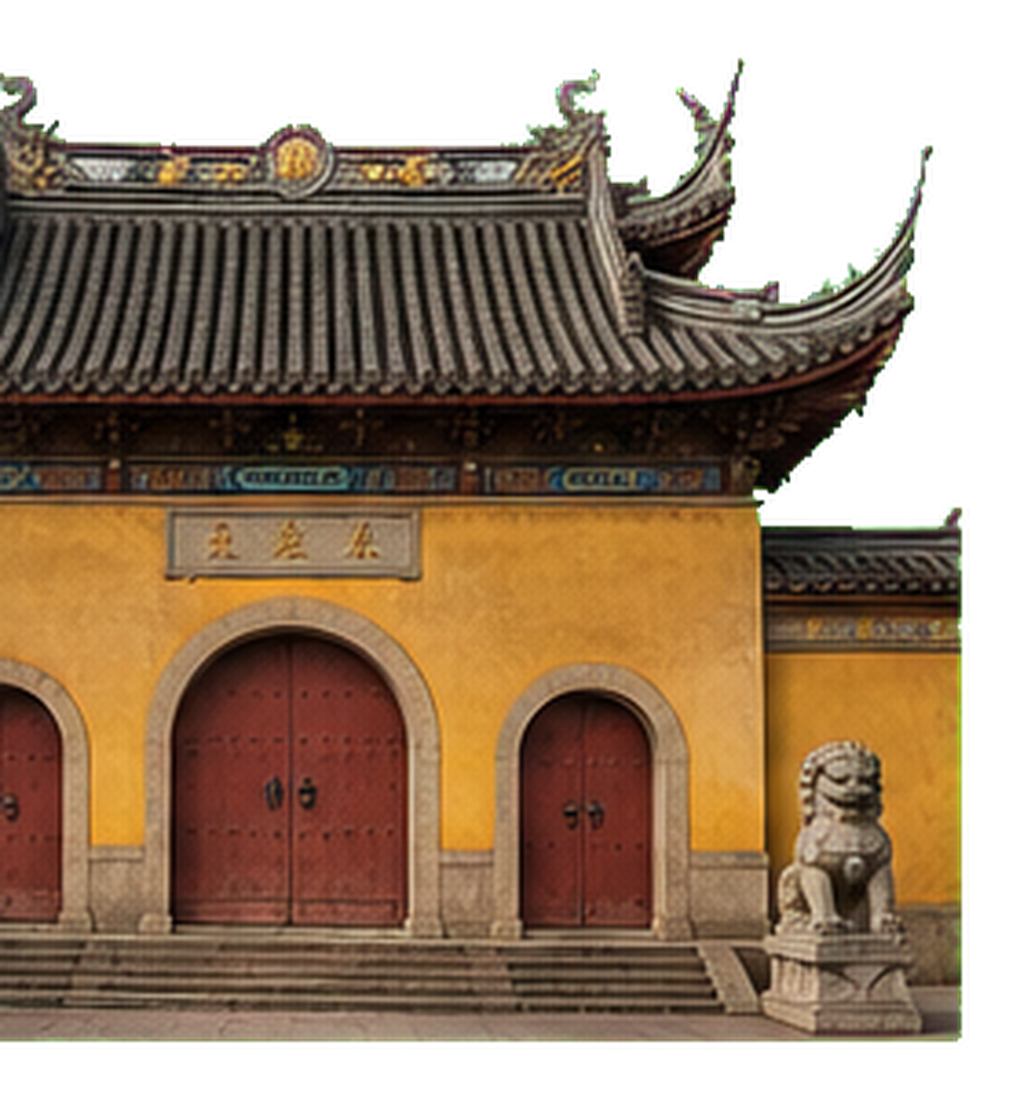 Jade Buddha Temple gate