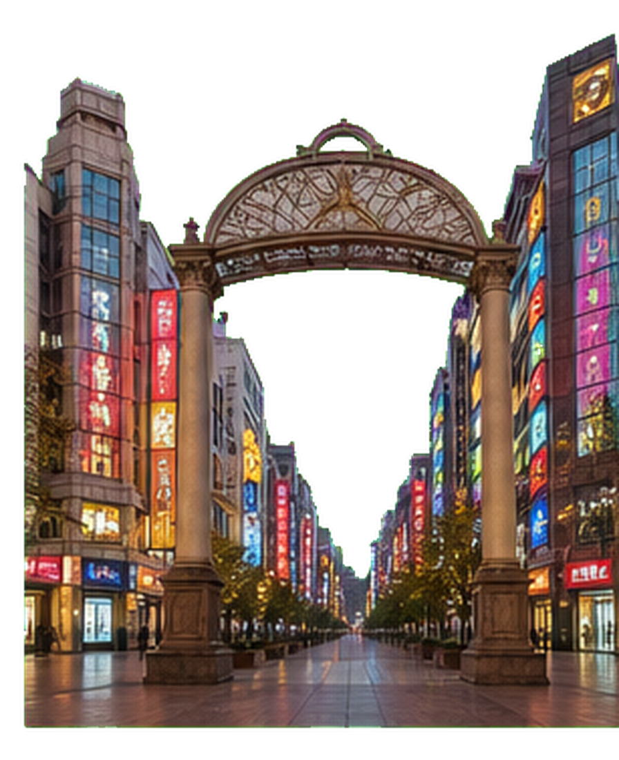 Nanjing Road pedestrian arch