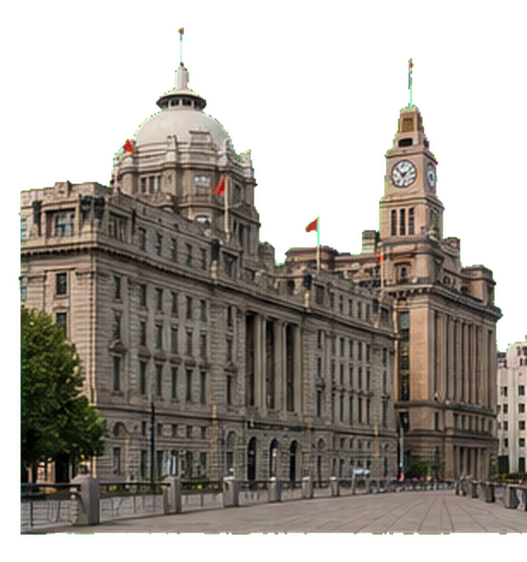 Historic Bund waterfront facade