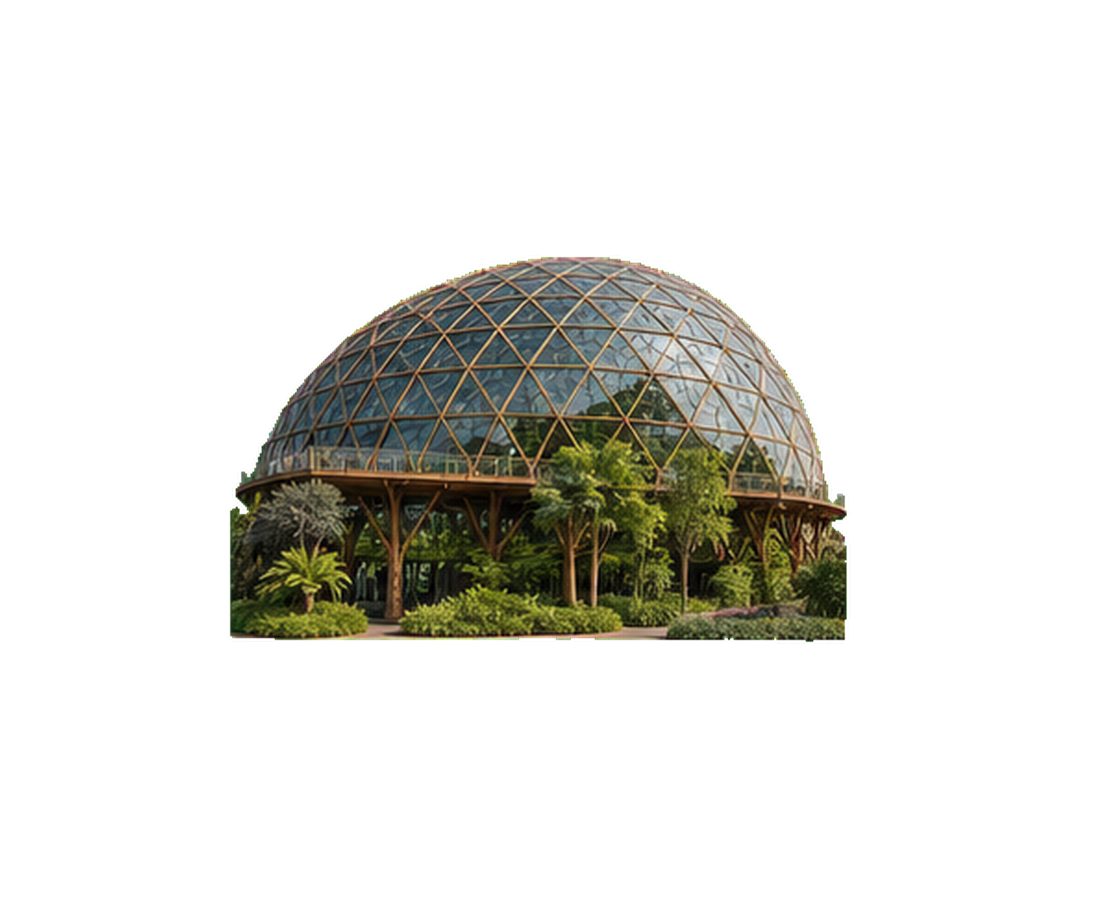 Bird paradise aviary dome
