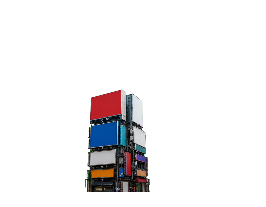 Akihabara electronics stack