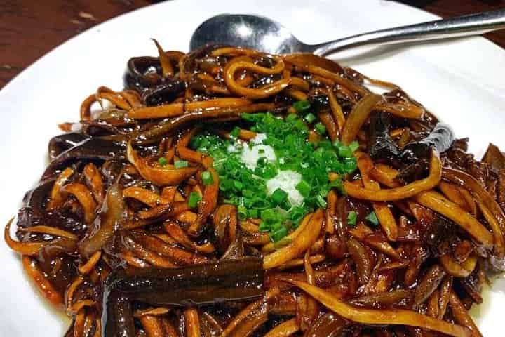 Shanghai Evening Food Tour/Shanghai tour gastronomico nocturno