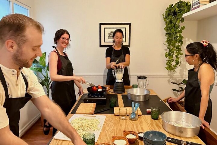 Multi-Variety Tamal Class in a Condesa home or rooftop gallery