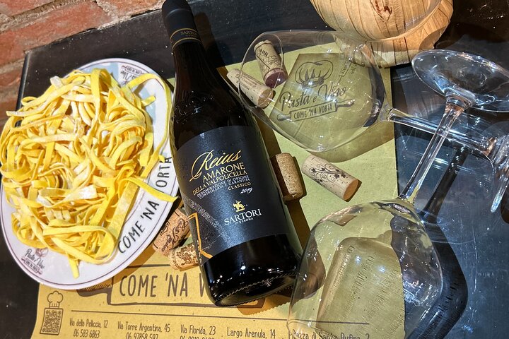Cooking Class and Prestigious Wine Tasting