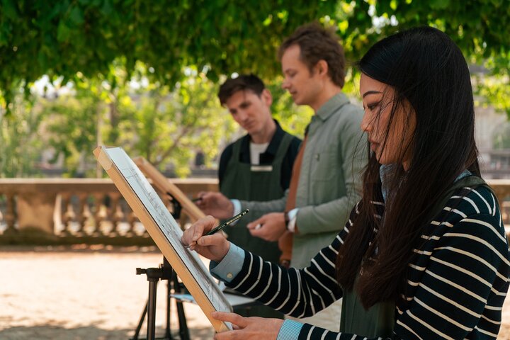 Paris Watercolor Workshop – Create Your Own Framed Paris Souvenir